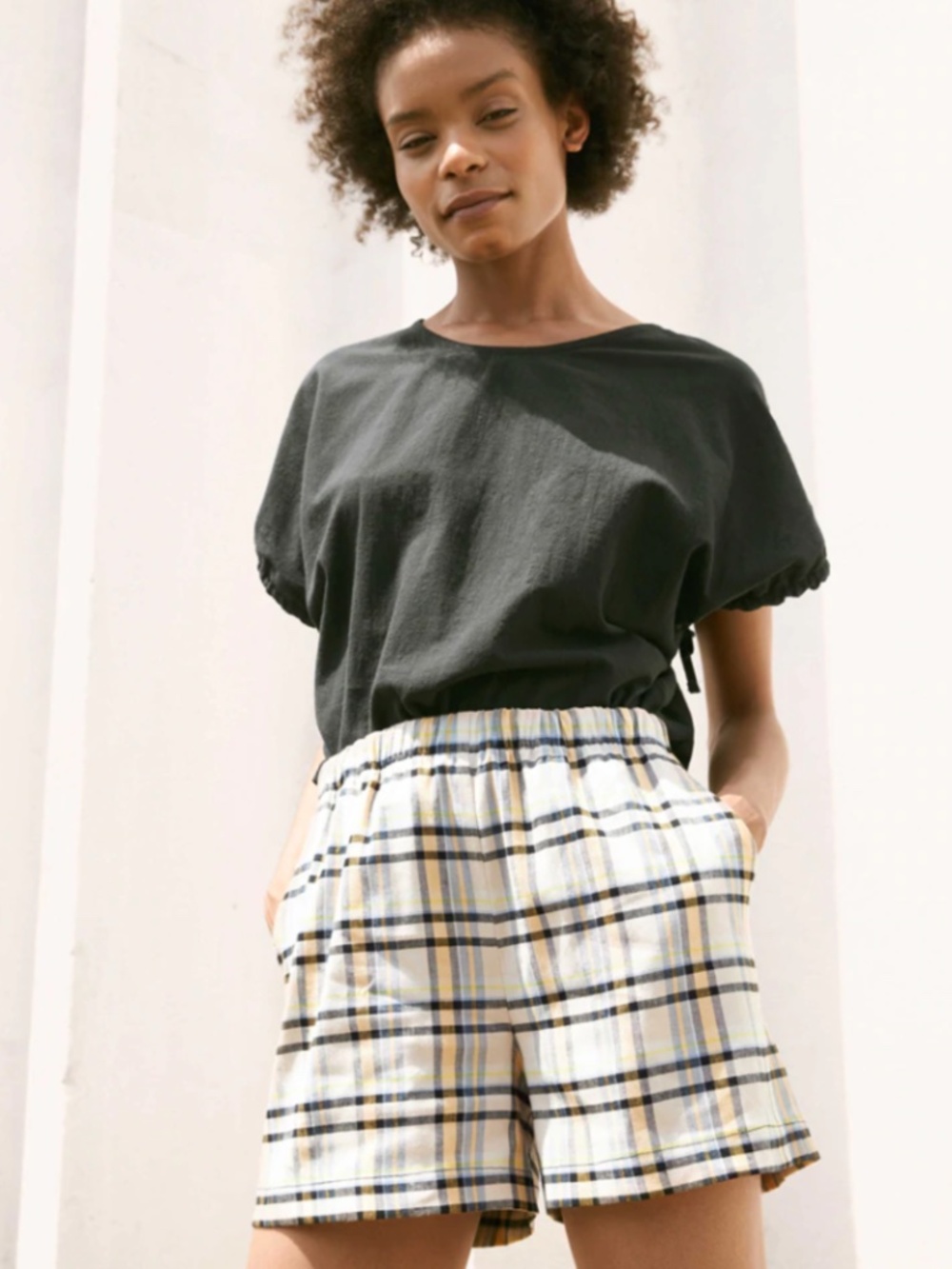 NWT Eve Gravel Mina Shorts